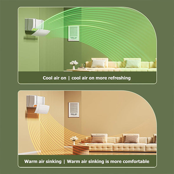 Globetrek° AirDeflector: Verstelbare Winddeflector Voor Airconditioning