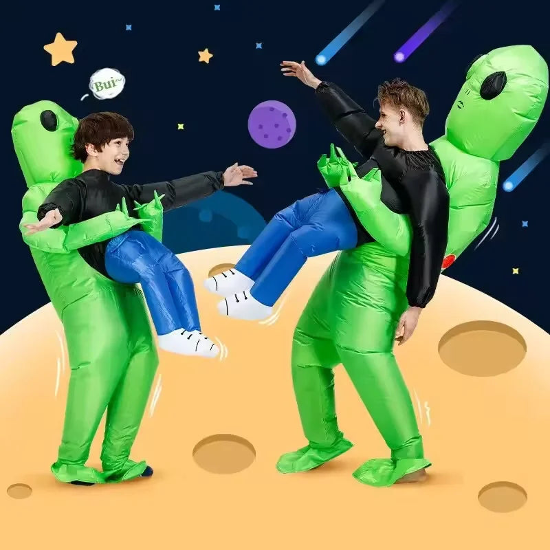 Kletshuts™ AlienCostume: Grappig Vreemdeling Dragen Ontwerp Oog Vangen Feest Kostuum