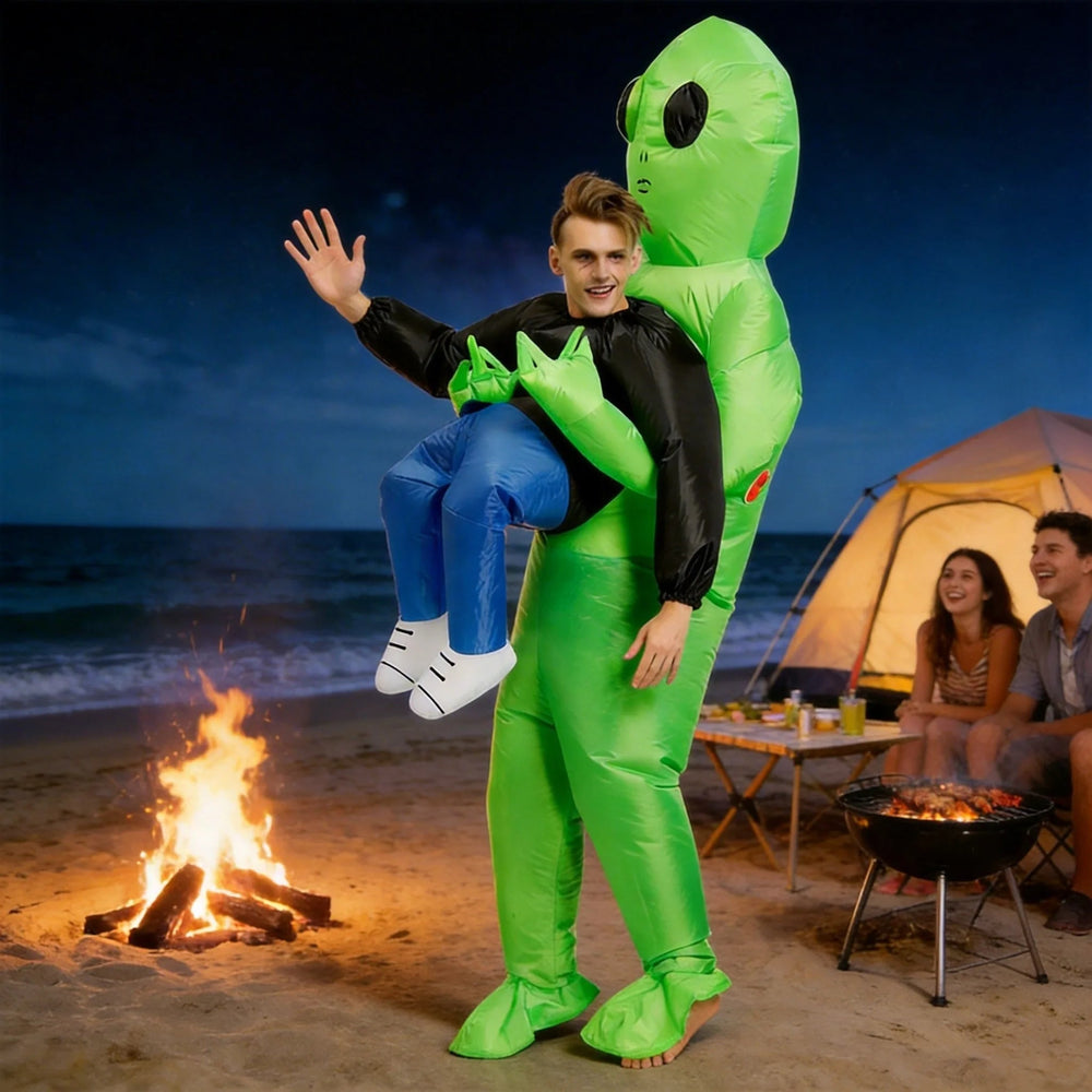 Kletshuts™ AlienCostume: Grappig Vreemdeling Dragen Ontwerp Oog Vangen Feest Kostuum