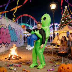 Kletshuts™ AlienCostume: Grappig Vreemdeling Dragen Ontwerp Oog Vangen Feest Kostuum