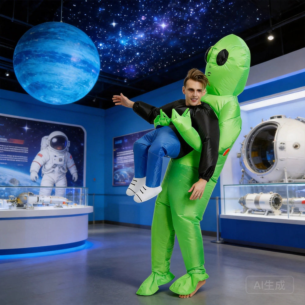 Kletshuts™ AlienCostume: Grappig Vreemdeling Dragen Ontwerp Oog Vangen Feest Kostuum