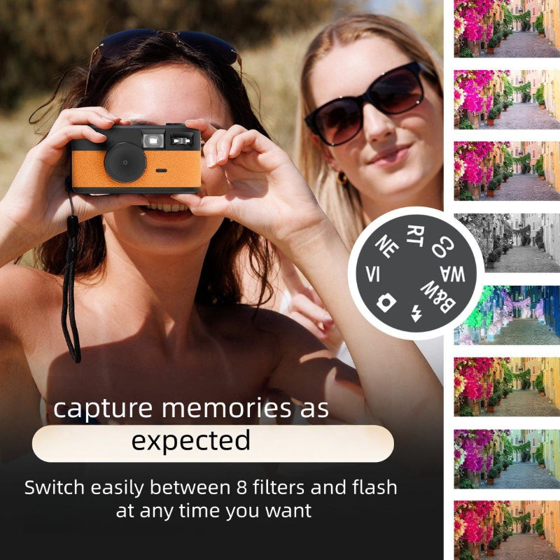 SnapCam - Klassiek Draagbaar Retro Stijl Schermloos Digitaal Camera