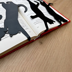 CatBookmark: Decoratieve Pagina Markeerder En Kat Boekenlegger Clip Set
