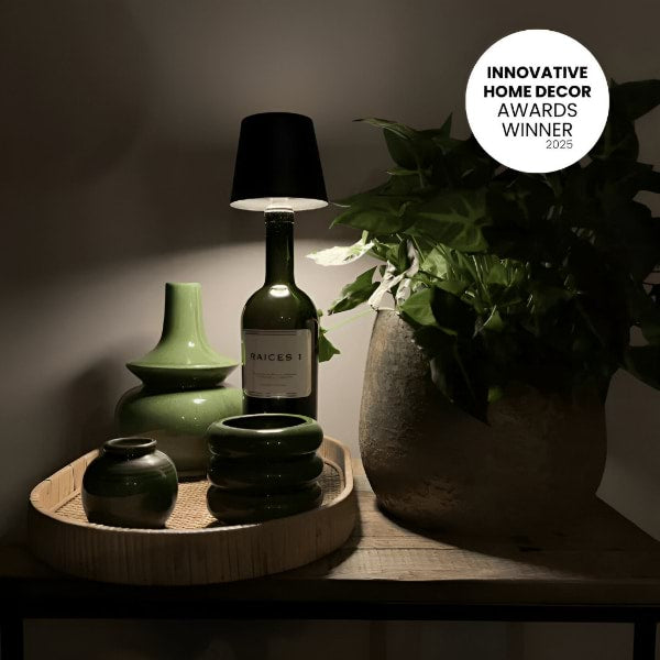 Ledsen™ BottleLamp: Klassieke Stijl Oplaadbare Fleslamp