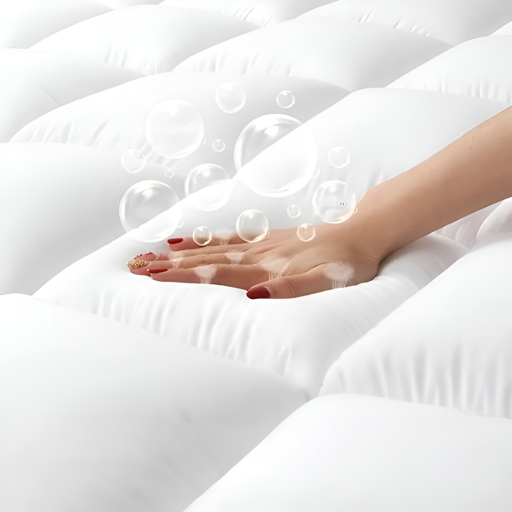 MattressTopper: Premium Hotel Kwaliteit Wasbare Matras Topper
