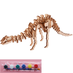 Kletshuts™ PuzzlePaint 1+1 GRATIS: DIY Knutselplezier Leren 3D-Puzzel Schilderpakket