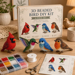 Kletshuts™ BeadCrafts: Beginner-Vriendelijk Plezier 3D DIY Kralen Knutselen