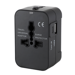 UniversalAdapter - Universele Dual Ports Reizen Compacte Adapter