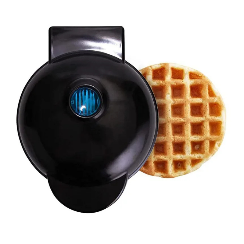 Globetrek° WaffleMaker: Snelle En Gemakkelijke Ontbijt Mini Wafel Maker Machine