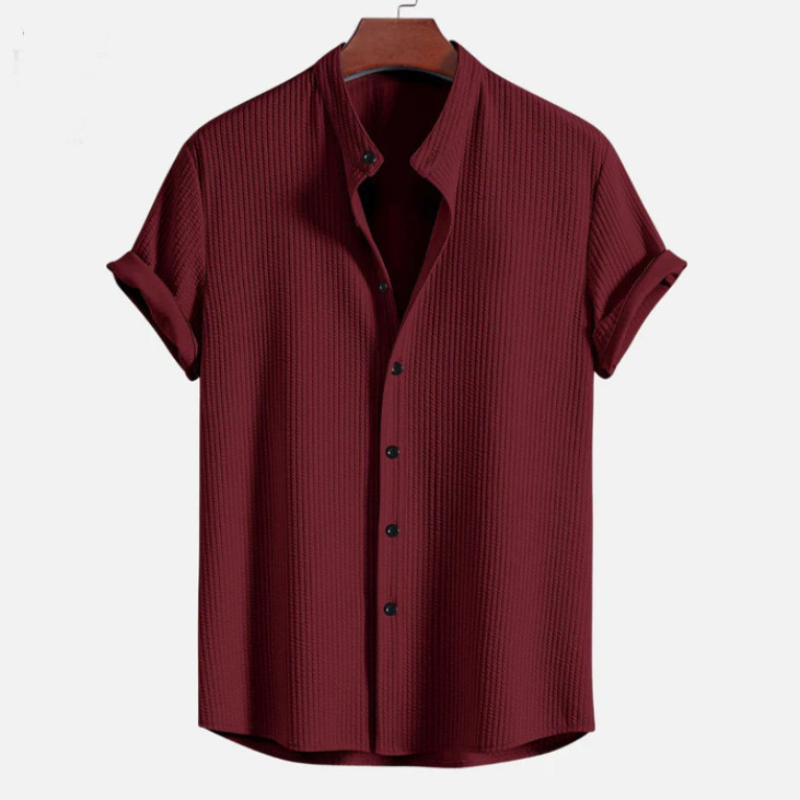 Icone™ CasualShirt: Casual Ademend Lichtgewicht Zomer Comfort Stijl Shirt