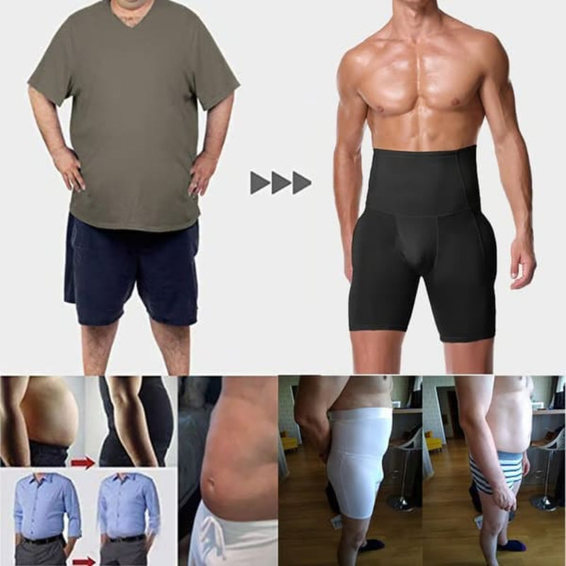 Icone™ TummyTucker - Naadloze Hoge Taille Buikcontrole Tucker Fietsshorts