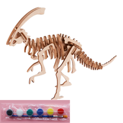 Kletshuts™ PuzzlePaint 1+1 GRATIS: DIY Knutselplezier Leren 3D-Puzzel Schilderpakket