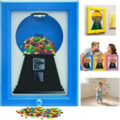 TreatFrame - Wandgemonteerde Candy Display Frame Voor Gemakkelijke Toegang En Leuke Decoratie