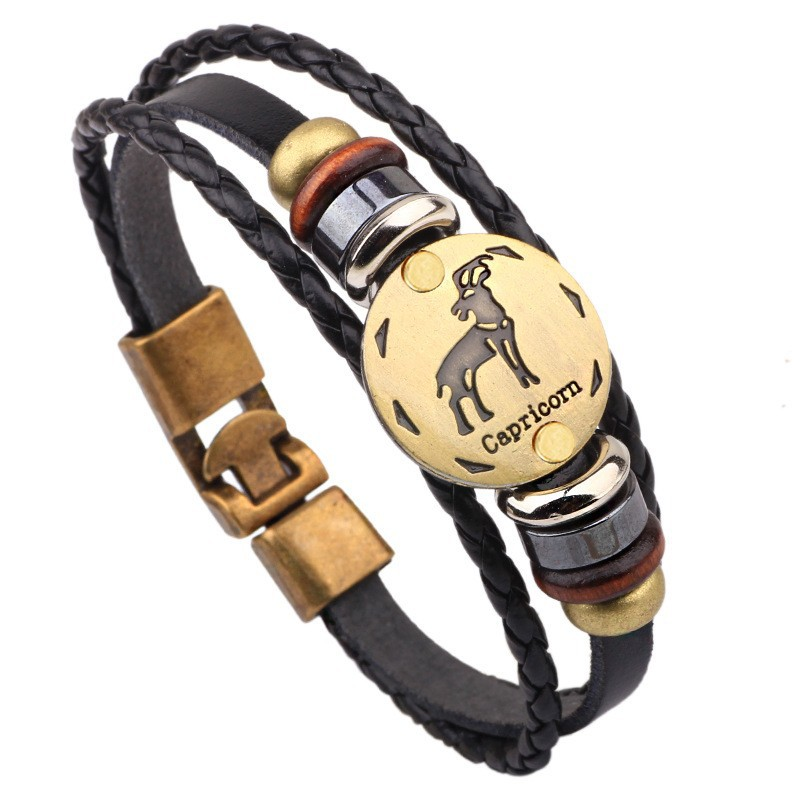 Jewelance™ ZodiacBracelet 1+1 GRATIS: Verstelbare Vintage Charme Zodiac Sign Bracelet