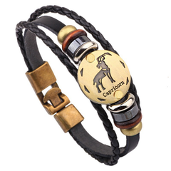 Jewelance™ ZodiacBracelet 1+1 GRATIS: Verstelbare Vintage Charme Zodiac Sign Bracelet