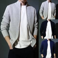 Icone™ CasualCardigan: Heren Premium Alledaags Comfort Casual Vest