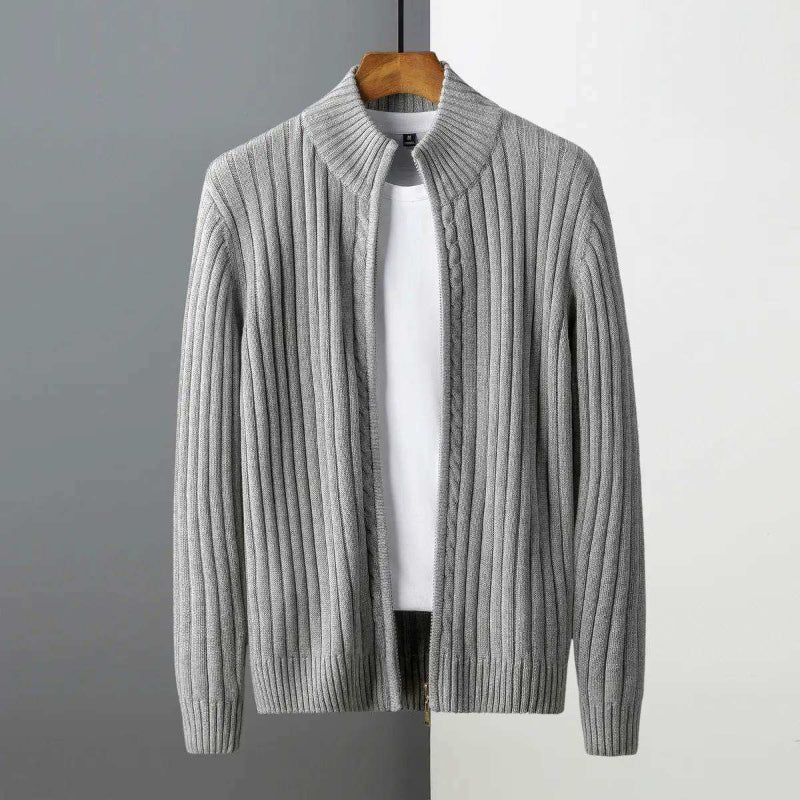 Icone™ CasualCardigan: Heren Premium Alledaags Comfort Casual Vest