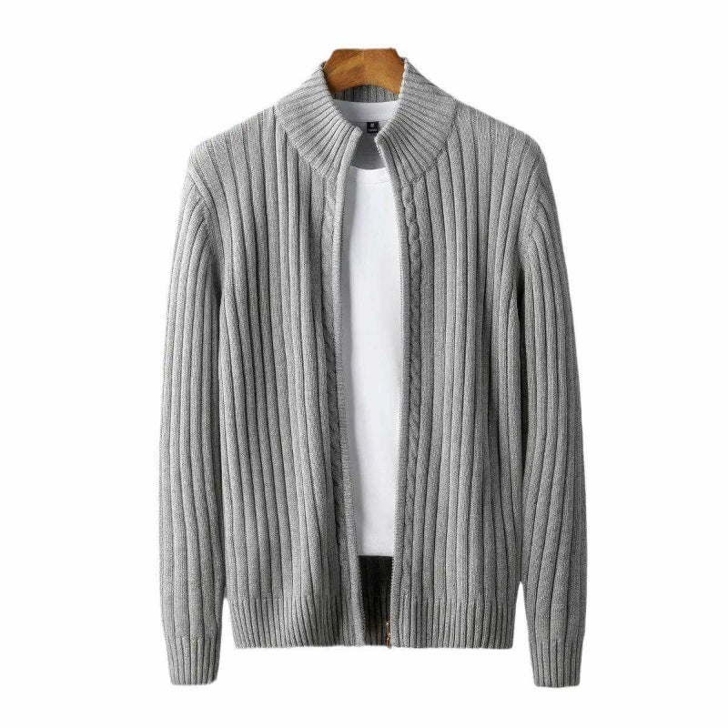 Icone™ CasualCardigan: Heren Premium Alledaags Comfort Casual Vest