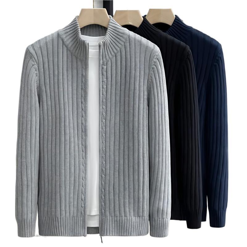 Icone™ CasualCardigan: Heren Premium Alledaags Comfort Casual Vest