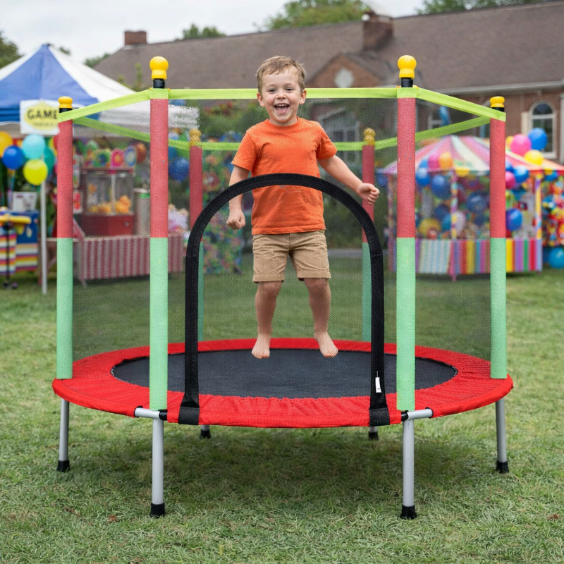 Kletshuts™ JumpingTrampoline - Leuk Energiek Genietelijk Actief Spelen Springtrampoline