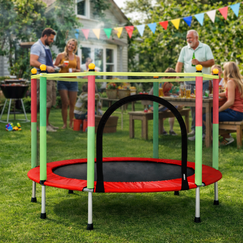 Kletshuts™ JumpingTrampoline - Leuk Energiek Genietelijk Actief Spelen Springtrampoline