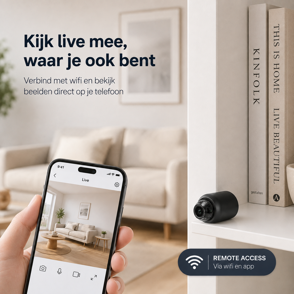 MiniCamera - Ultra Mini WiFi Camera