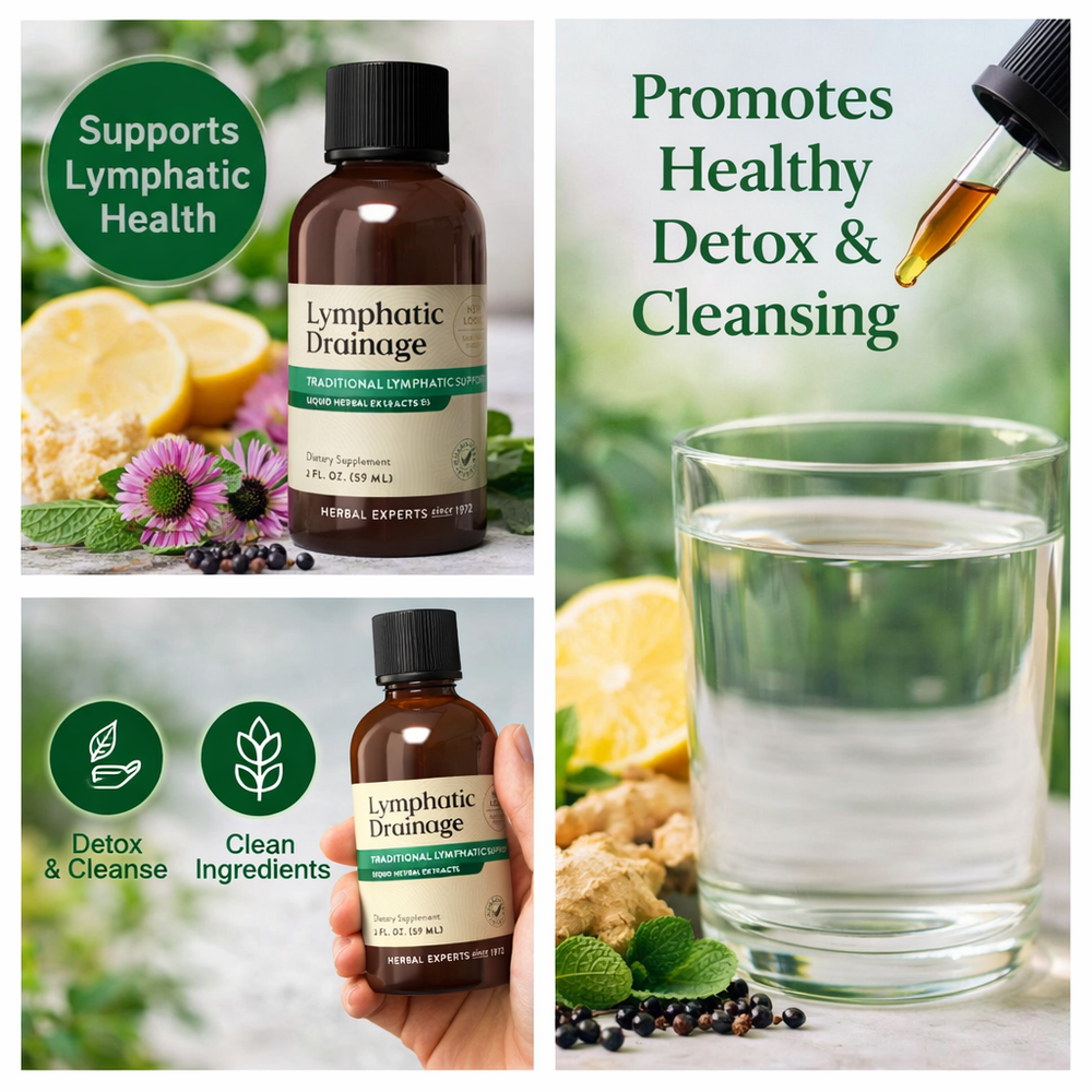 HerbalDetox 1+1 GRATIS - Natuurlijke Lymfedrainage En Opgeblazen Gevoel Verlichting Gifstoffen Spoeling Kruiden Detox