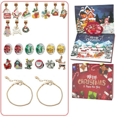 Jewelance™ BraceletCalendar: DIY Kerst Adventskalender Armband Bedelset