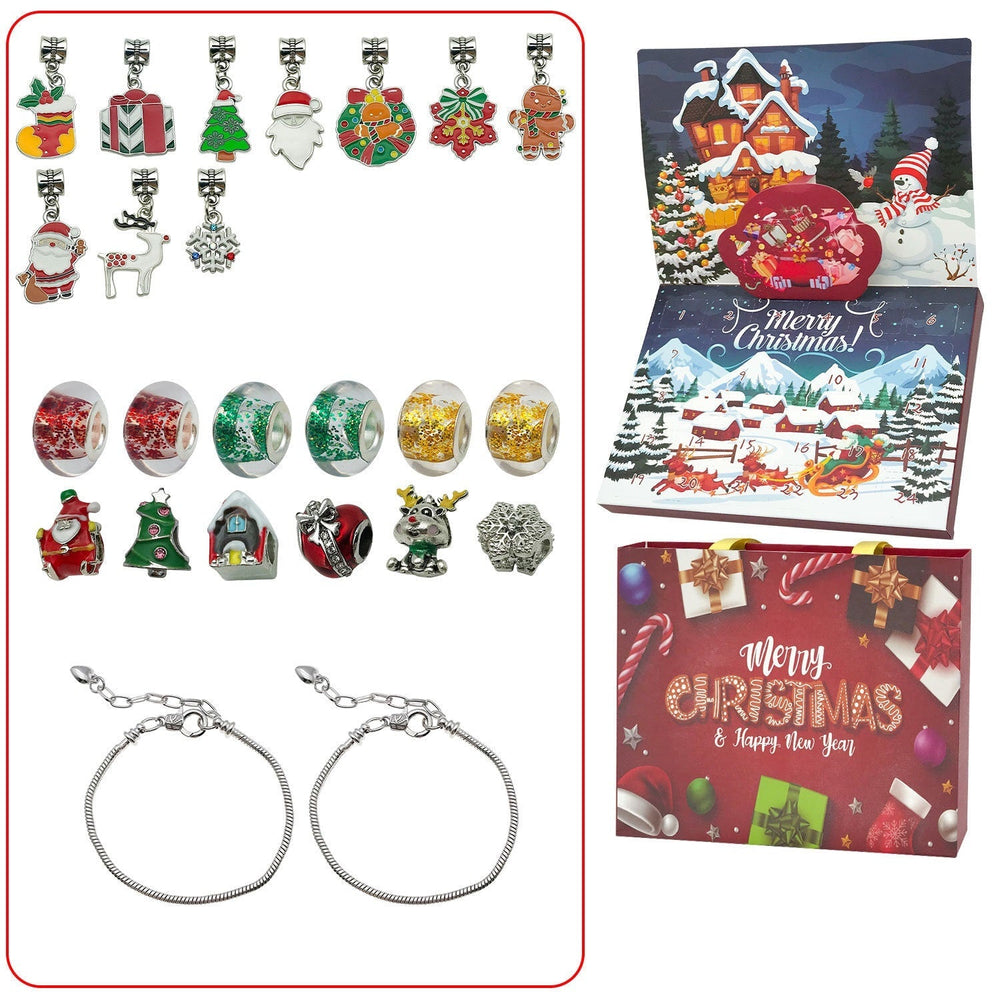 Jewelance™ BraceletCalendar: DIY Kerst Adventskalender Armband Bedelset