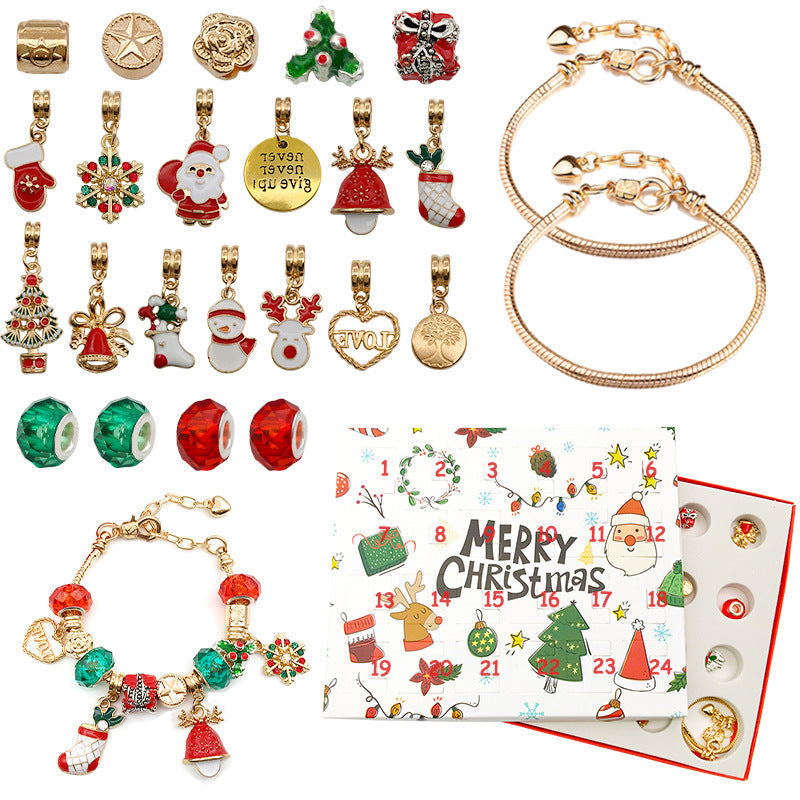 Jewelance™ BraceletCalendar: DIY Kerst Adventskalender Armband Bedelset
