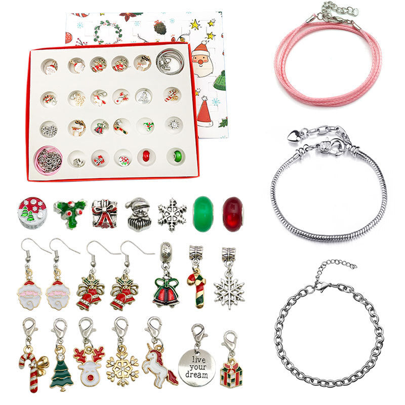 Jewelance™ BraceletCalendar: DIY Kerst Adventskalender Armband Bedelset