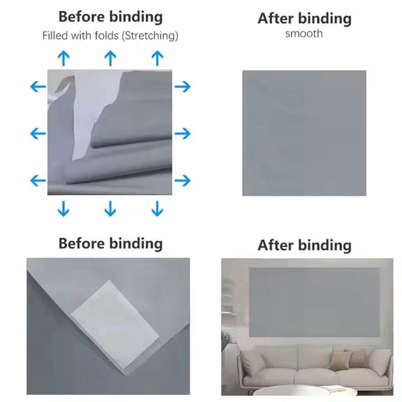 CinemaScreen - HD Cinema Projectie Ondersteuning Anti Licht Draagbaar Scherm