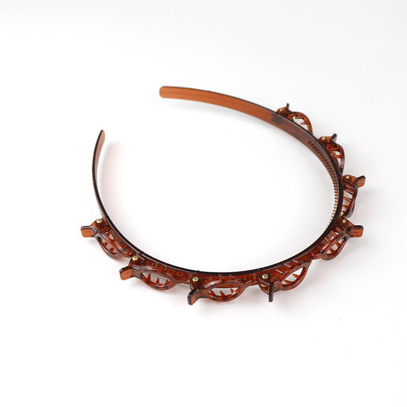 Rose® ClipHeadband 1+1 GRATIS: Eenvoudig Stijlen Multi-Grip Haarband Haar Clips