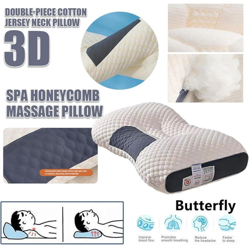 ContourPillow - Nekondersteuning Pijnverlichting Comfortabel Slapen Contour Kussen