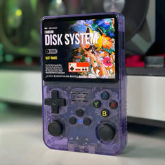 Kletshuts™ GameConsole: Oplaadbare Klassiek Handbediend Arcade Spel Console