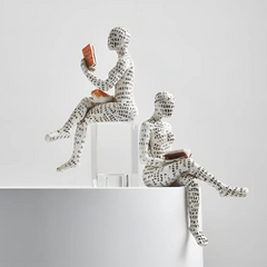 ReaderDecor 1+1 GRATIS: Lectuur Figuur Decor Voor Bureau En Plank Weergave