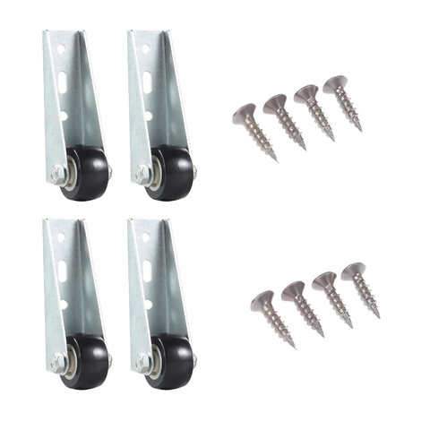 Globetrek° CasterWheels 4+4 GRATIS: Ruimtebesparende Zware Casterwielen