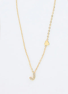 Jewelance™ InitialNecklace: Minimalistische Mode Initiaal Letter Hanger Ketting