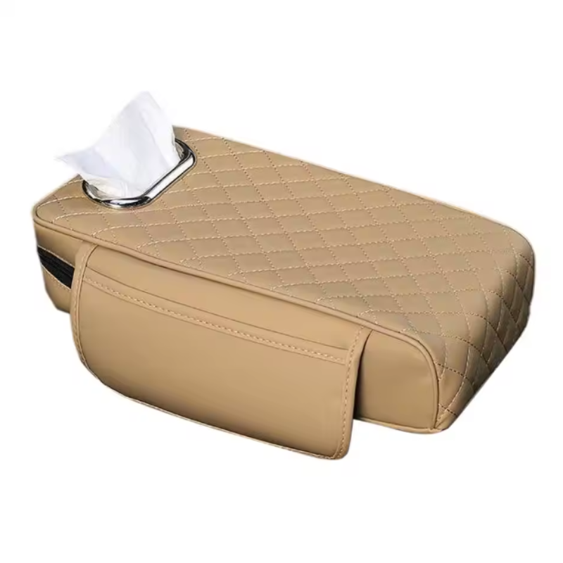 ArmrestCover: Universele Auto Armsteun Hoes Steun Met Opberg Vakken
