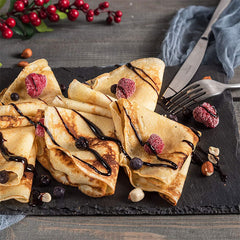 Globetrek° CrepeMaker: Snelle Zelfs Verhitting Premium Elektrische Crepe Maker