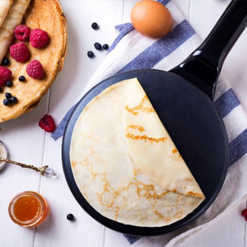 Globetrek° CrepeMaker: Snelle Zelfs Verhitting Premium Elektrische Crepe Maker
