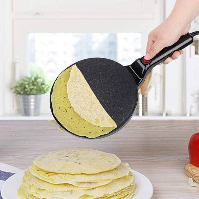 Globetrek° CrepeMaker: Snelle Zelfs Verhitting Premium Elektrische Crepe Maker