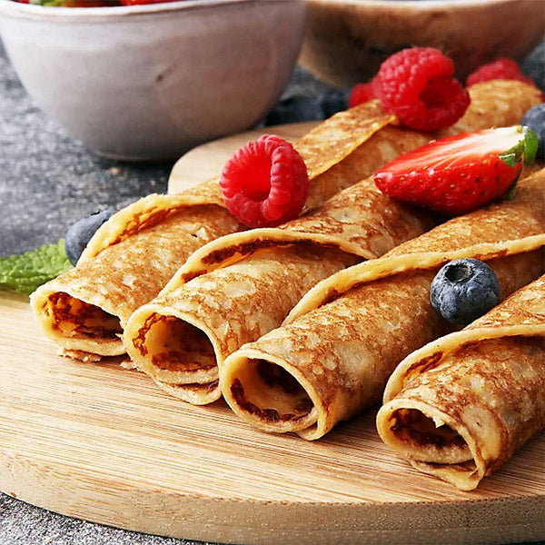 Globetrek° CrepeMaker: Snelle Zelfs Verhitting Premium Elektrische Crepe Maker