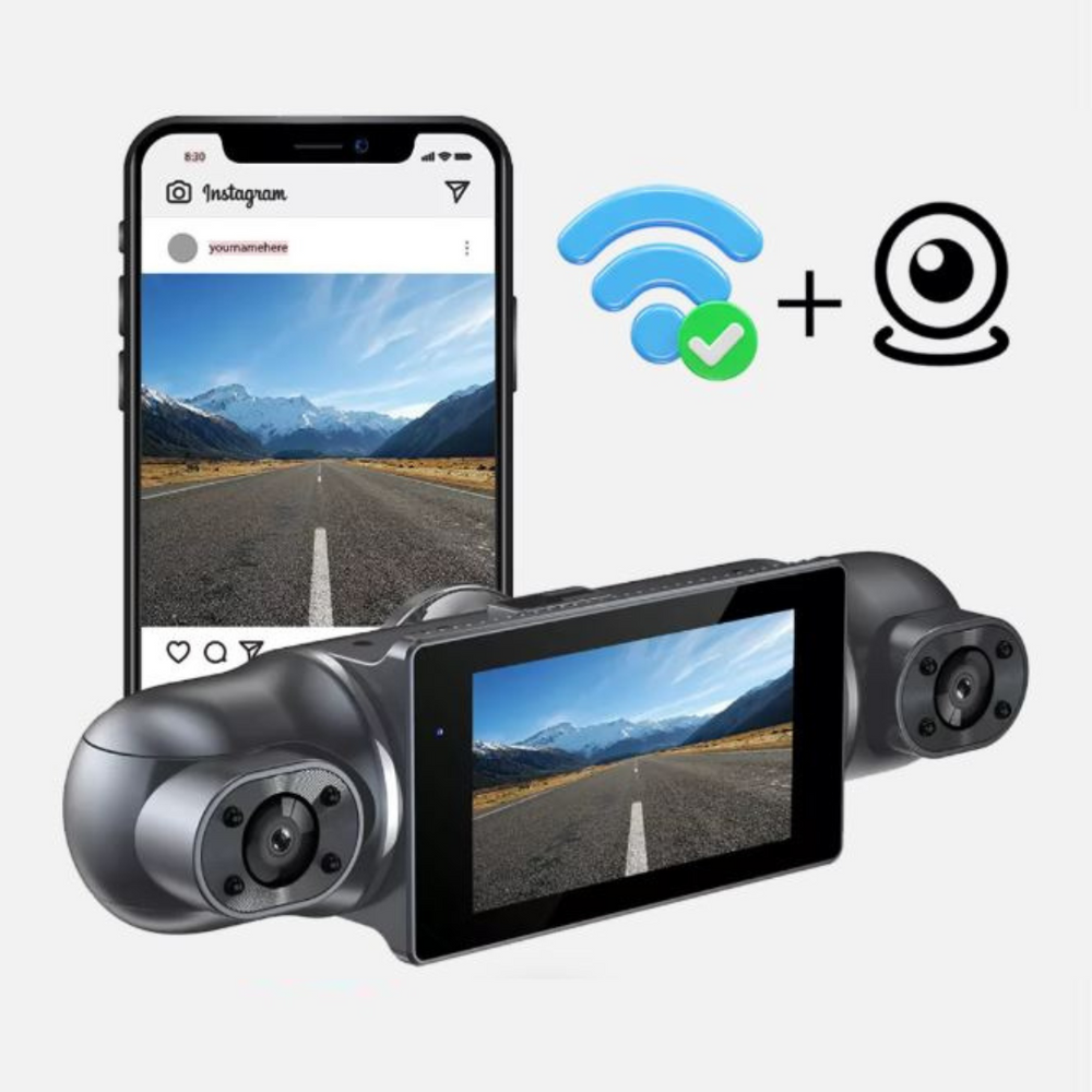 CarRecorder - Hoge Definitie 4 Camerahoeken Wifi-Auto-Recorder