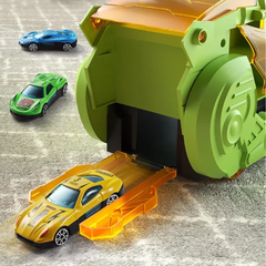 Kletshuts™ DinoPlayset: Dino Slikken Voertuig Spoor Auto Kinderen Spelen Set