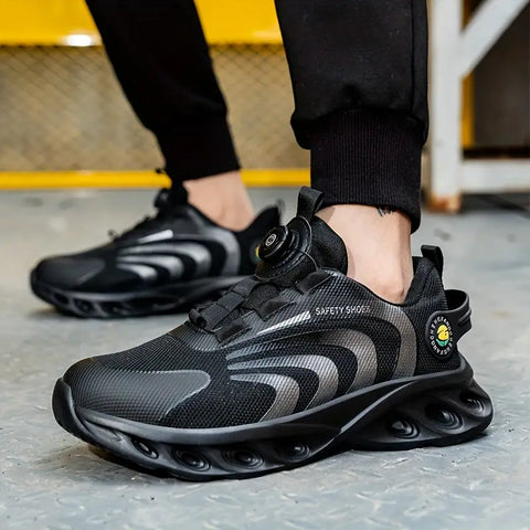 Happy™ SafetyFeet: Comfortabele Schoenen Met Reflecterend Ontwerp En Draaibare Gesp
