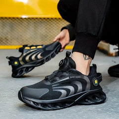 Happy™ SafetyFeet: Comfortabele Schoenen Met Reflecterend Ontwerp En Draaibare Gesp