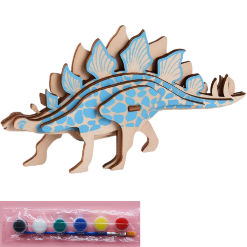 Kletshuts™ PuzzlePaint 1+1 GRATIS: DIY Knutselplezier Leren 3D-Puzzel Schilderpakket
