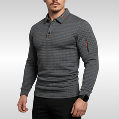 Icone™ CasualPolo - Veelzijdige Comfortabele Lange Mouwen Casual Polo