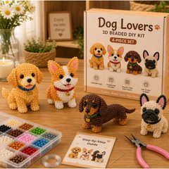 Kletshuts™ BeadCrafts: Beginner-Vriendelijk Plezier 3D DIY Kralen Knutselen